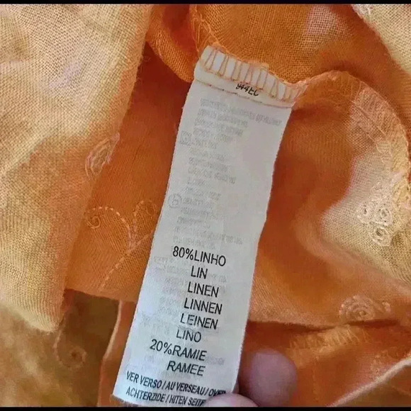 Petit Patapon Orange Summer Dress for Girls - Picture 4 of 5